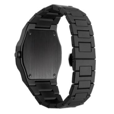 Black Arabic Numbers Aura Watch