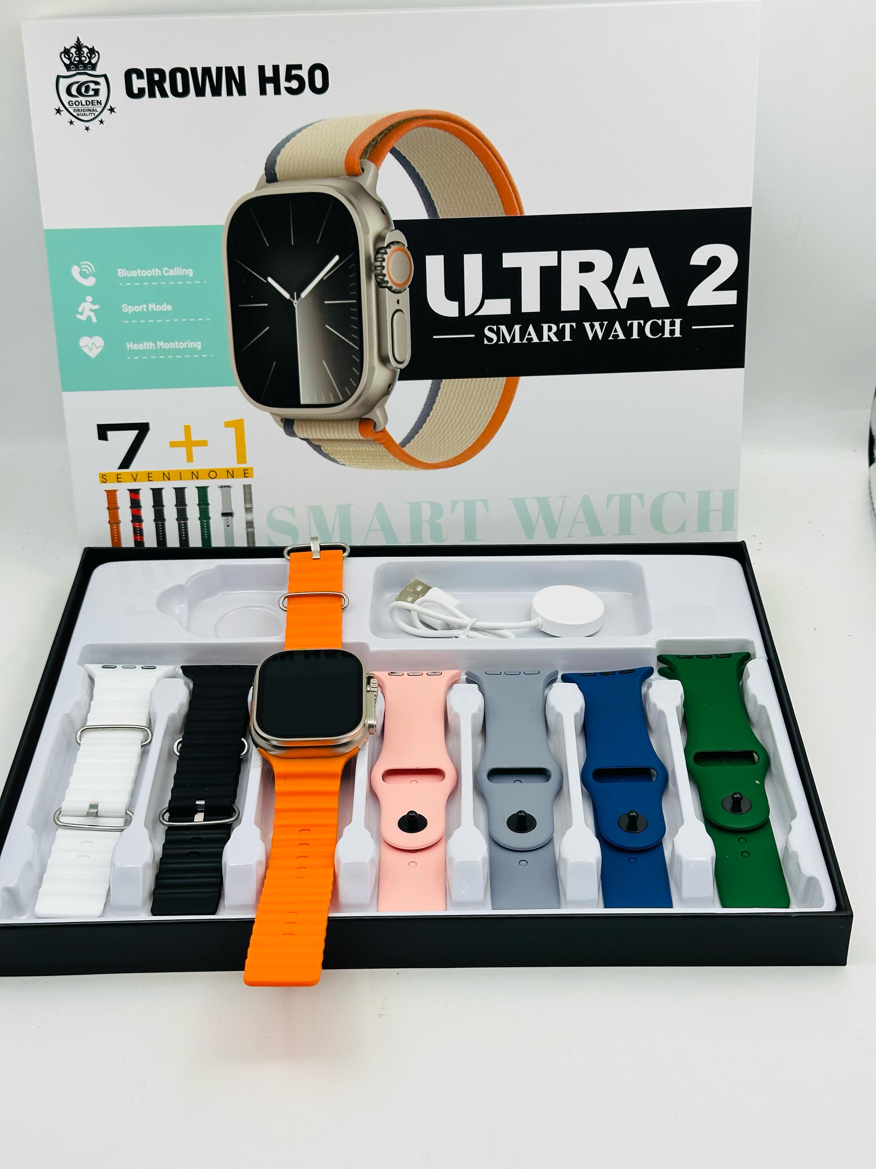Crown H50 – 7 in 1 ULTRA Smart Watch