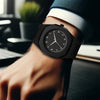 Premium Black Arabic Aura Watch