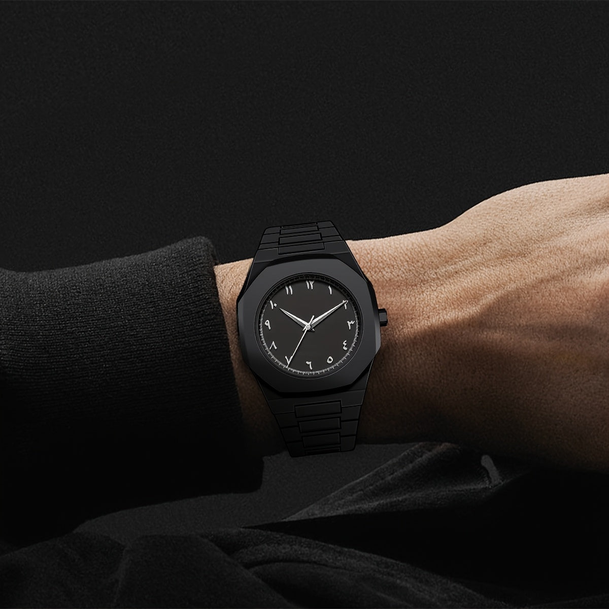 Arabic Aura Watch – White Numerals
