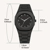 Premium Black Arabic Aura Watch